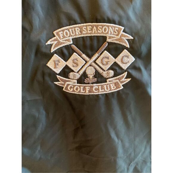 Nike golf women’s 3/4 zip Fourseason golf club, embroidered jacket L - Picture 3 of 6